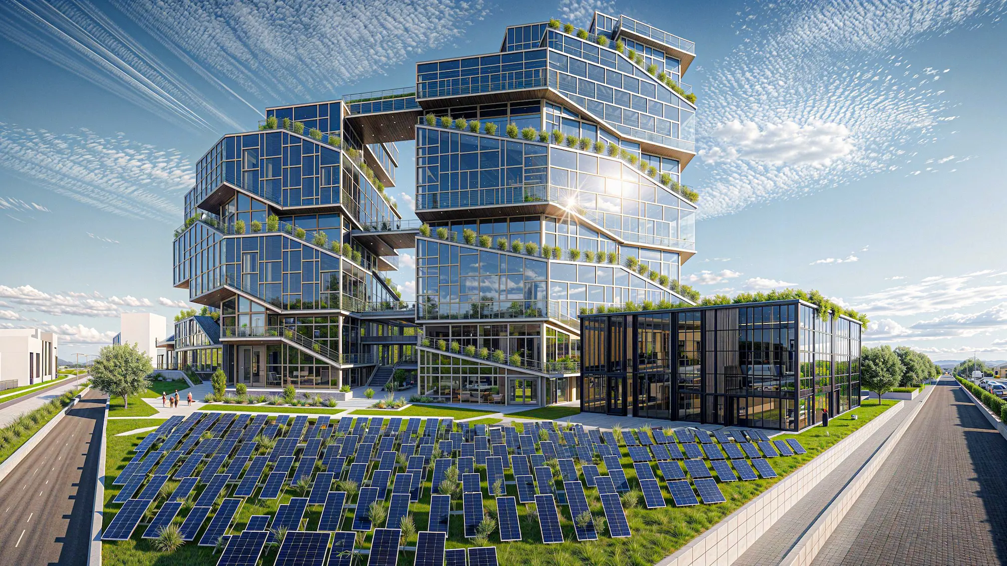 The Breathing Sphere — Night render